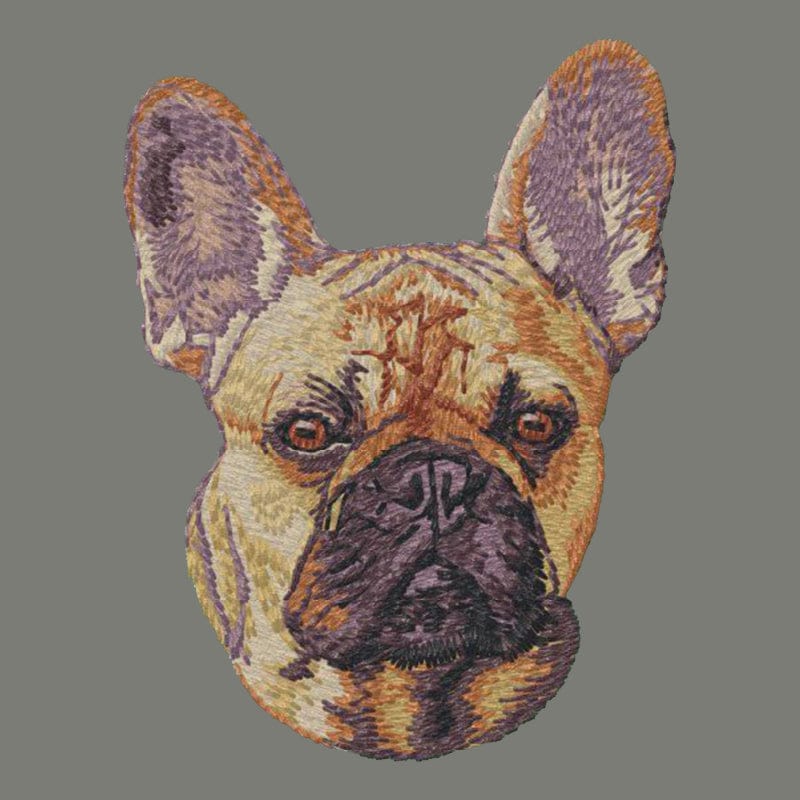 French Bulldog Embroidered Wearable Blanket