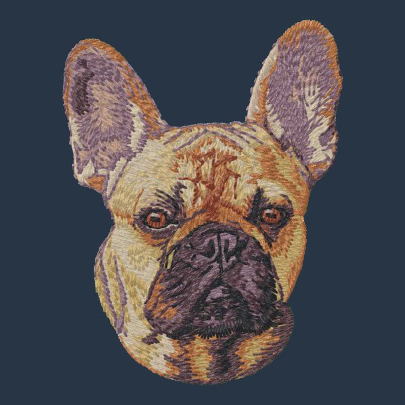 French Bulldog Embroidered Wearable Blanket