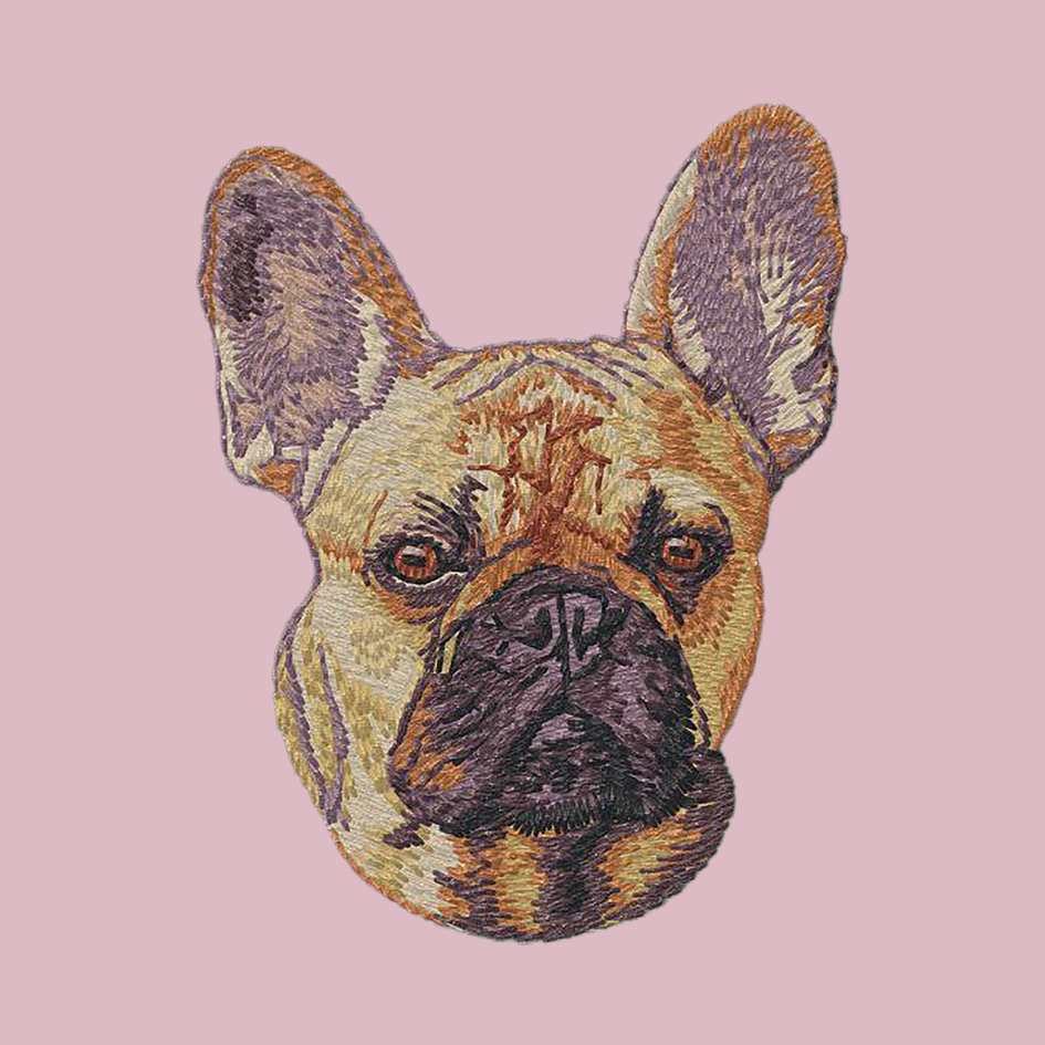 French Bulldog Embroidered Baseball Cap
