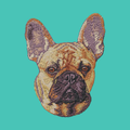 French Bulldog Embroidered Baseball Cap