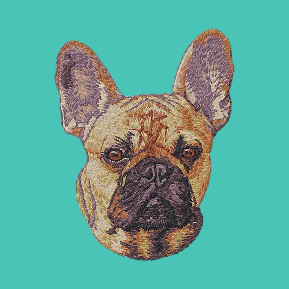 French Bulldog Embroidered Baseball Cap