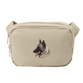 Belgian Malinois Embroidered Crossbody Bag