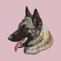 Belgian Malinois Embroidered Baseball Cap