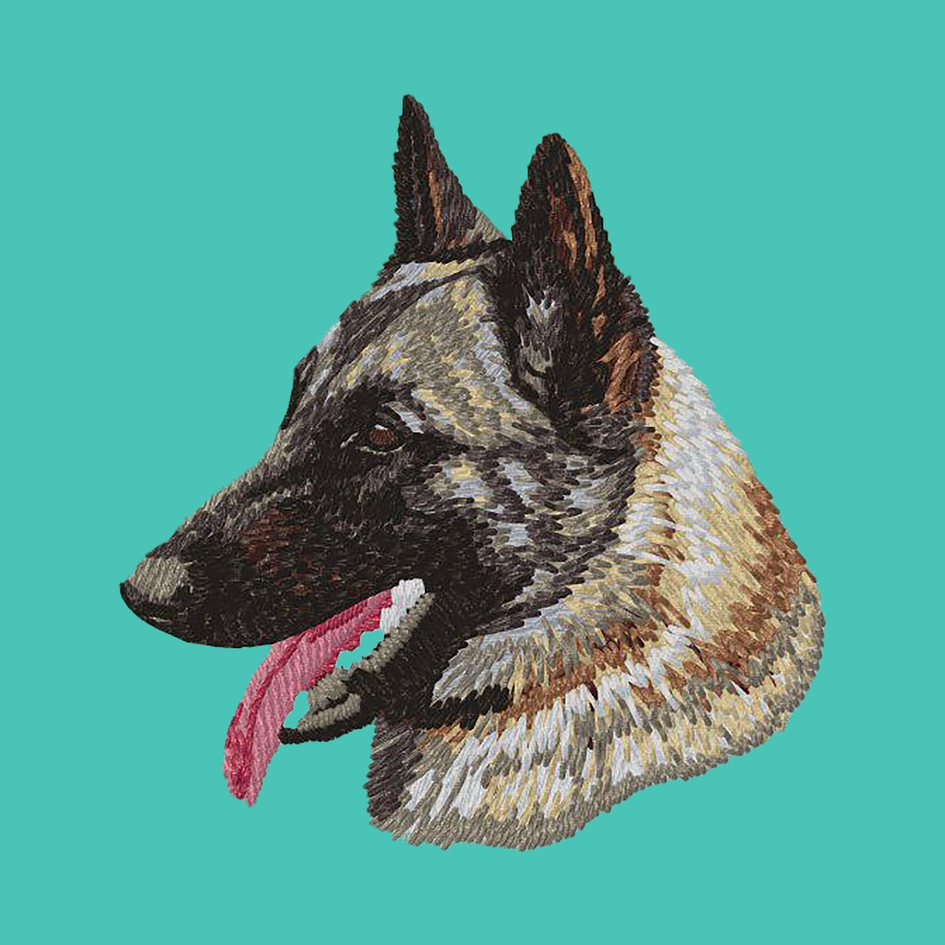 Belgian Malinois Embroidered Baseball Cap