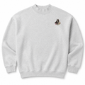 Belgian Malinois Embroidered Mock Neck Sweatshirt
