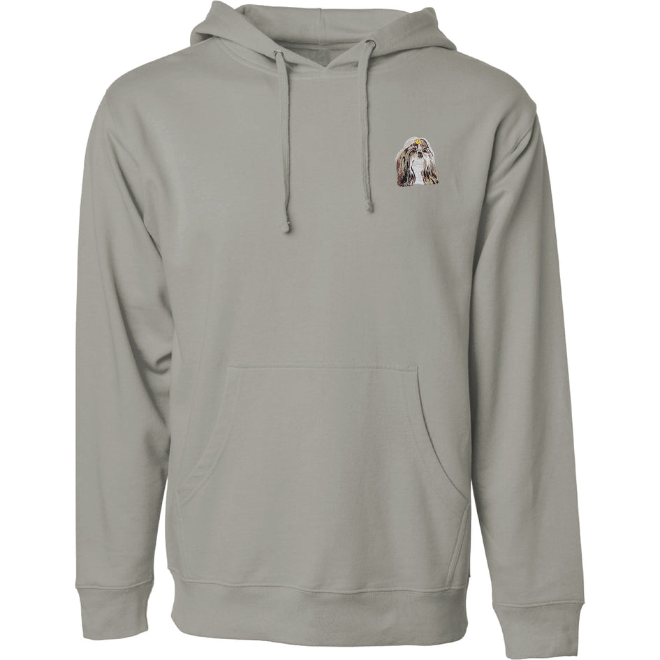 Shih Tzu Embroidered Sweatshirt Hoodie