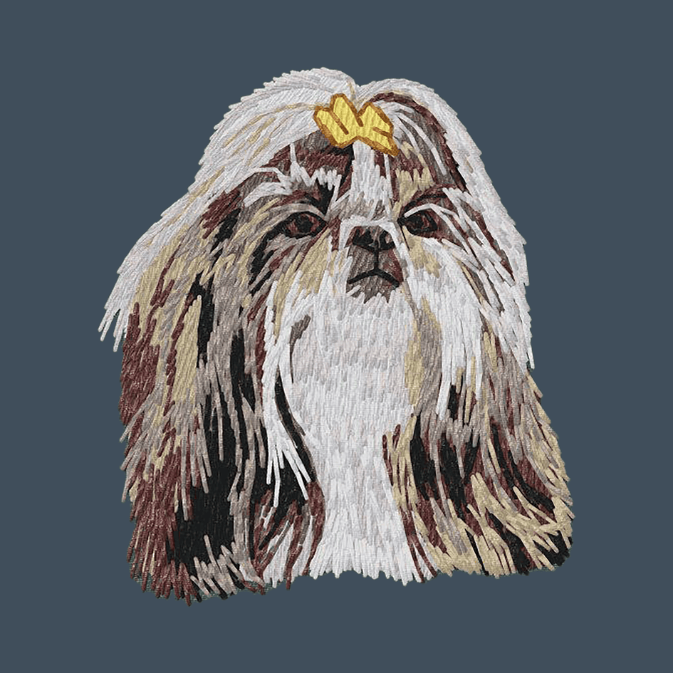 Shih Tzu Embroidered Baseball Cap