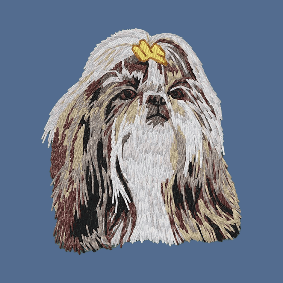 Shih Tzu Embroidered Baseball Cap