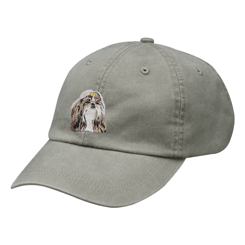 Shih Tzu Embroidered Baseball Cap