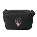 Finnish Lapphund Embroidered Crossbody Bag