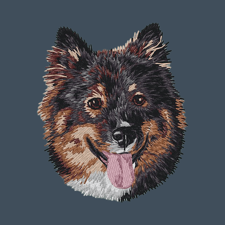 Finnish Lapphund Embroidered Baseball Cap