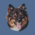Finnish Lapphund Embroidered Baseball Cap