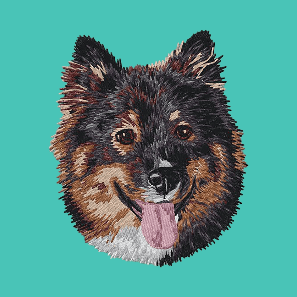Finnish Lapphund Embroidered Baseball Cap