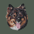 Finnish Lapphund Embroidered Baseball Cap