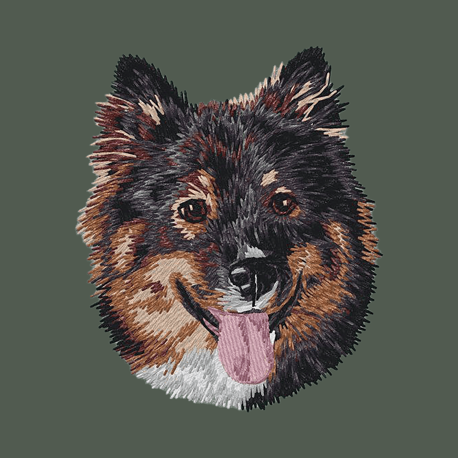 Finnish Lapphund Embroidered Baseball Cap