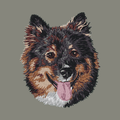 Finnish Lapphund Embroidered Baseball Cap
