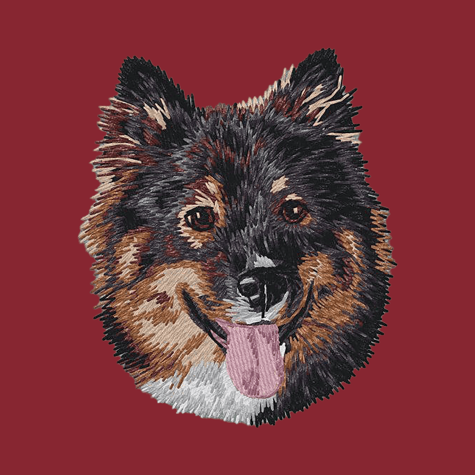 Finnish Lapphund Embroidered Wearable Blanket