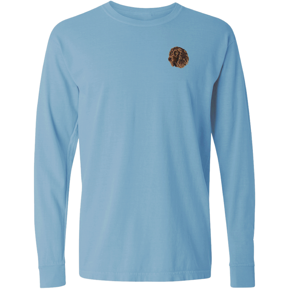 Boykin Spaniel Embroidered Classic Long Sleeve Shirt