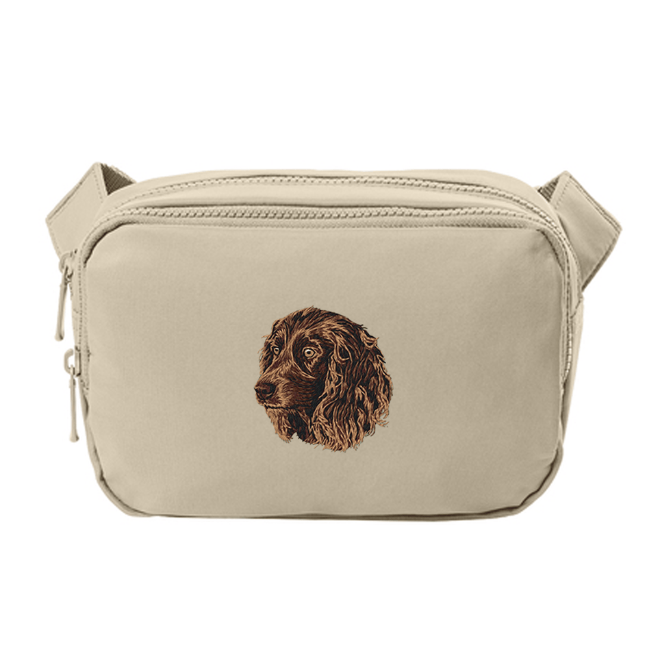 Boykin Spaniel Embroidered Crossbody Bag