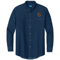 Boykin Spaniel Embroidered Men's Denim Shirt