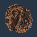 Boykin Spaniel Embroidered Wearable Blanket