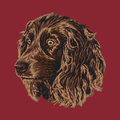 Boykin Spaniel Embroidered Wearable Blanket