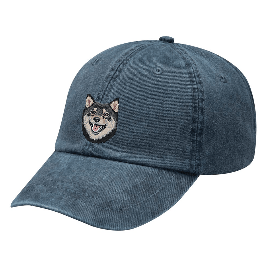 Shiba Inu Embroidered Baseball Cap