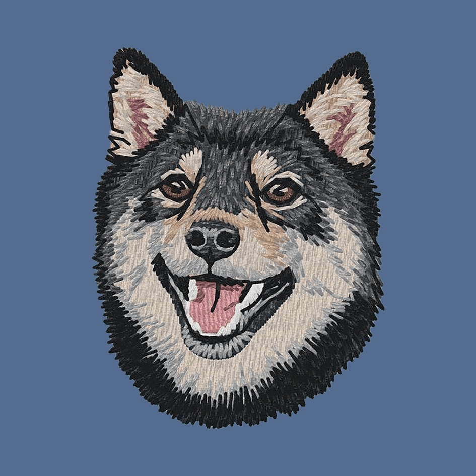 Shiba Inu Embroidered Baseball Cap