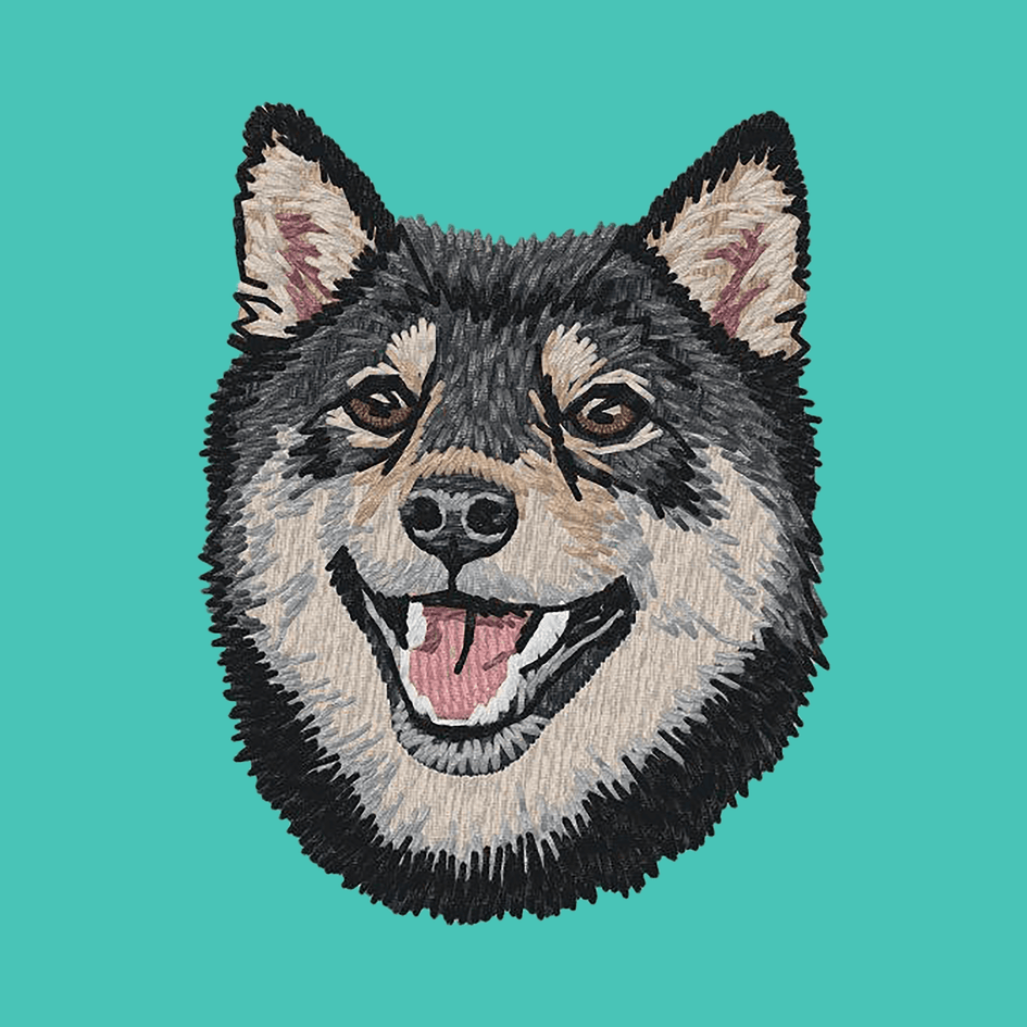 Shiba Inu Embroidered Baseball Cap