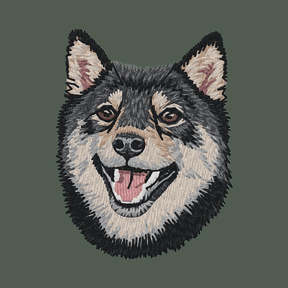 Shiba Inu Embroidered Baseball Cap