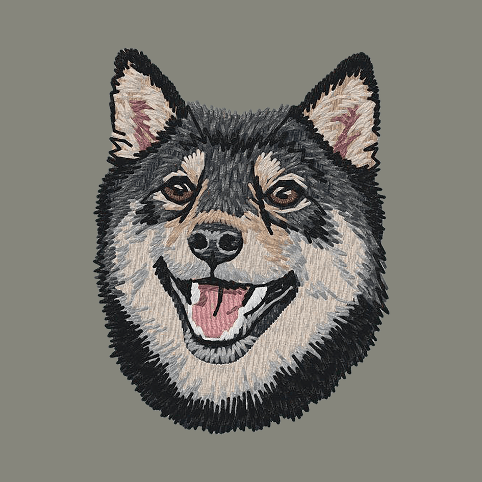 Shiba Inu Embroidered Baseball Cap
