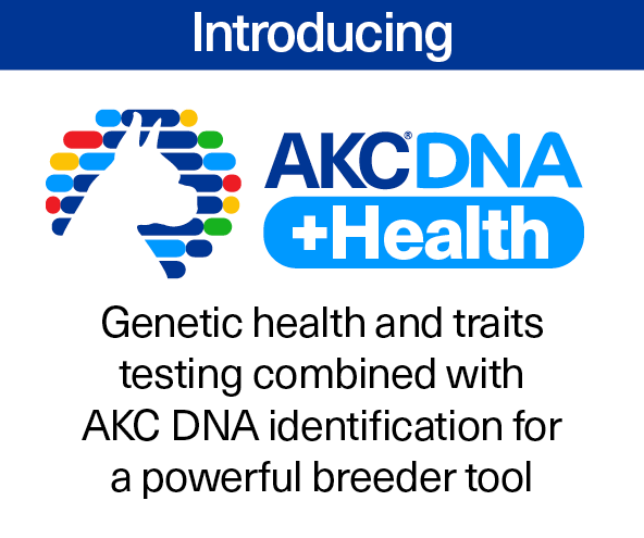 AKC DNA + Health Test Kit - Barcoded