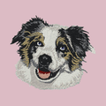 Australian Shepherd Embroidered Baseball Cap