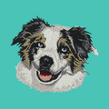 Australian Shepherd Embroidered Baseball Cap