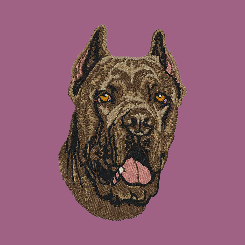 Cane Corso Embroidered Classic Long Sleeve Shirt