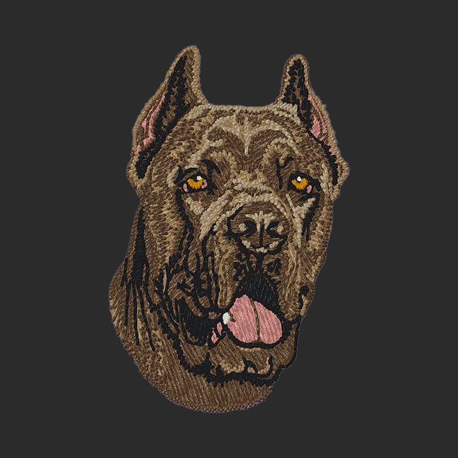 Cane Corso Embroidered Classic Long Sleeve Shirt