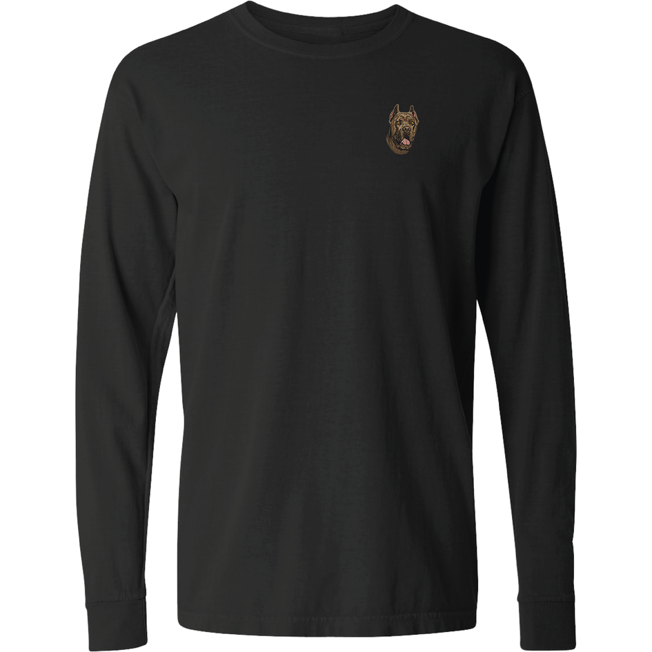 Cane Corso Embroidered Classic Long Sleeve Shirt