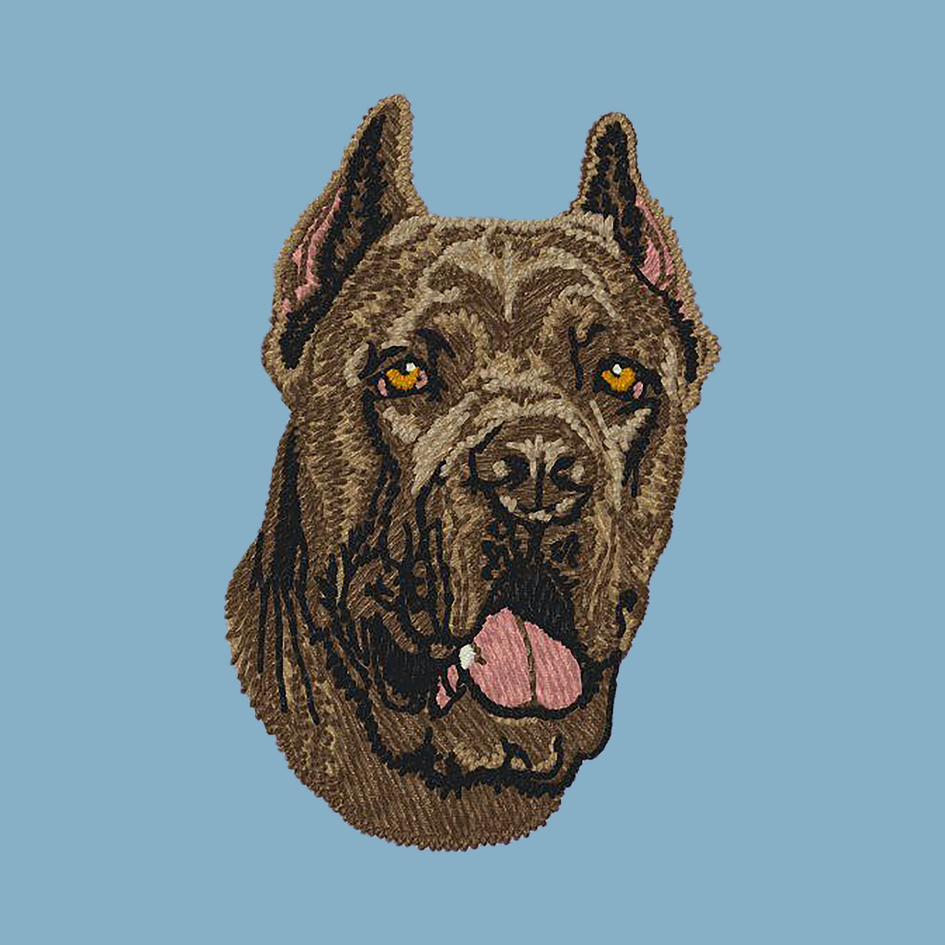 Cane Corso Embroidered Classic Long Sleeve Shirt