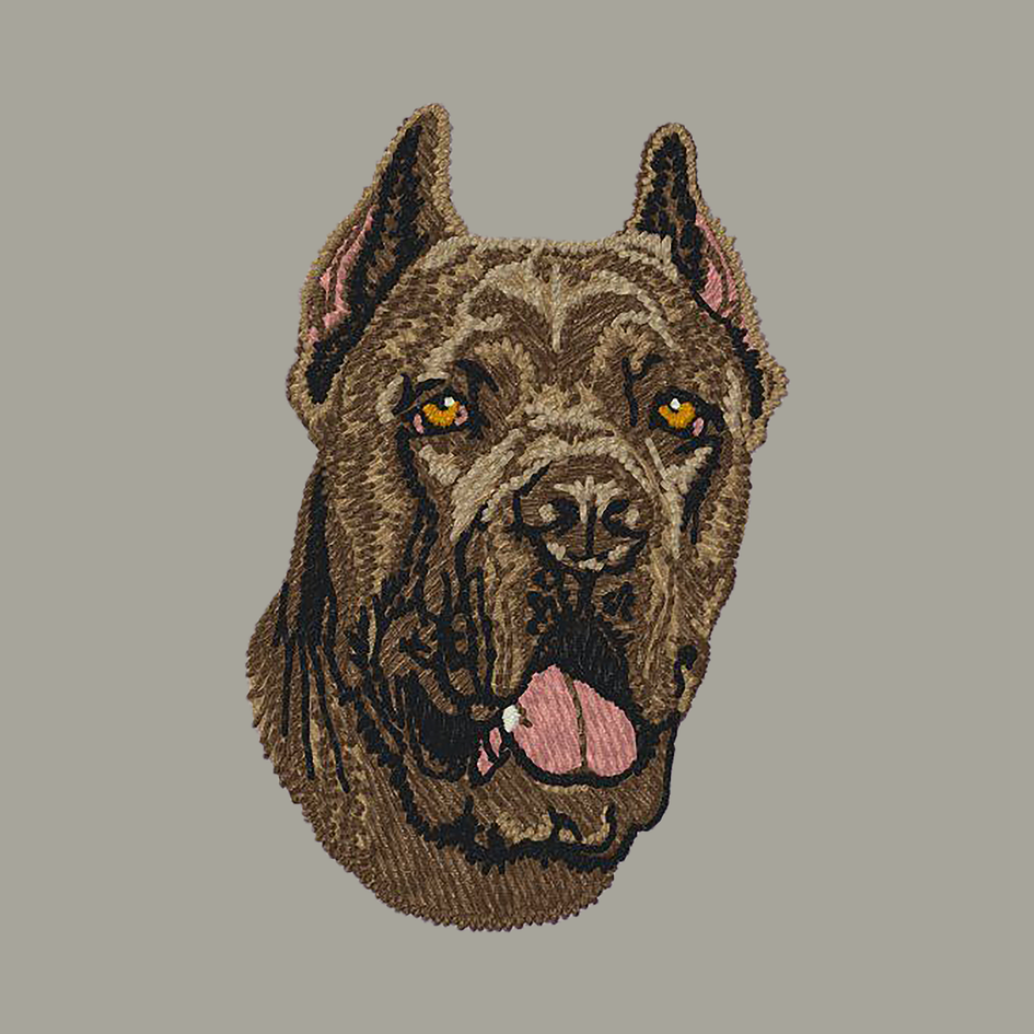 Cane Corso Embroidered Classic Long Sleeve Shirt
