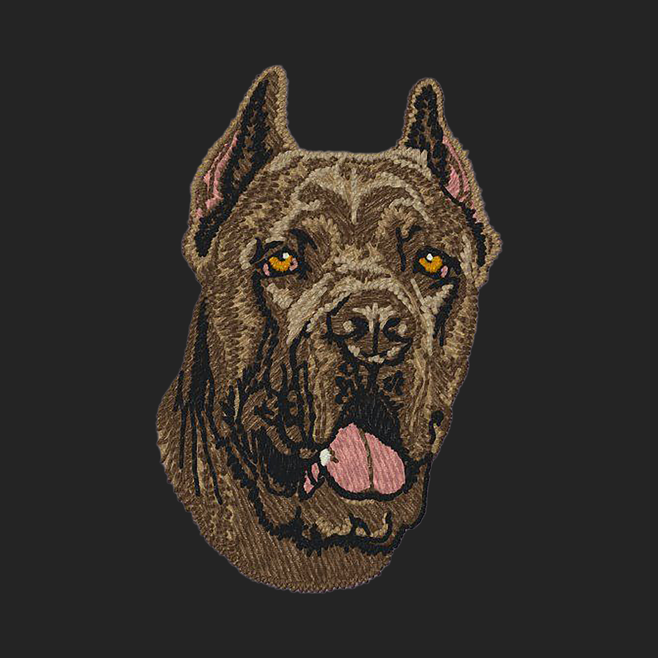 Cane Corso Embroidered Sweatshirt Hoodie