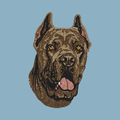 Cane Corso Embroidered Sweatshirt Hoodie