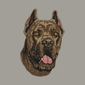 Cane Corso Embroidered Sweatshirt Hoodie