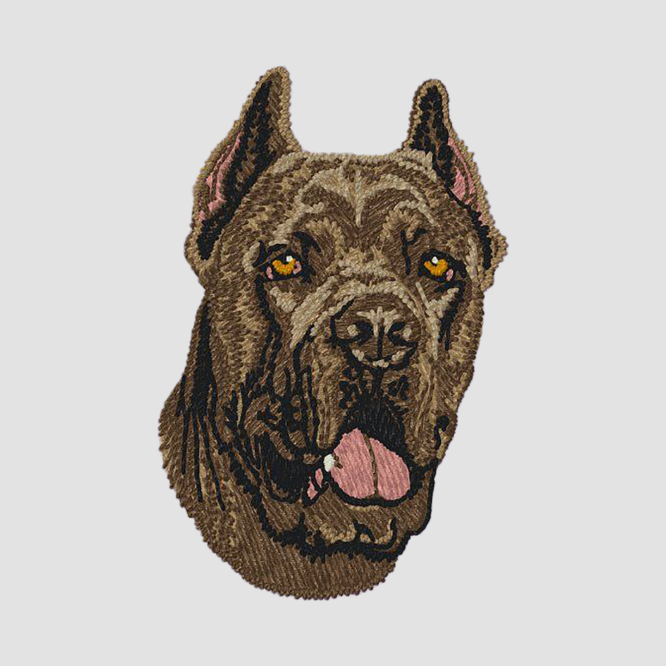 Cane Corso Embroidered Classic Long Sleeve Shirt