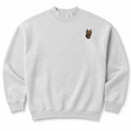Cane Corso Embroidered Mock Neck Sweatshirt