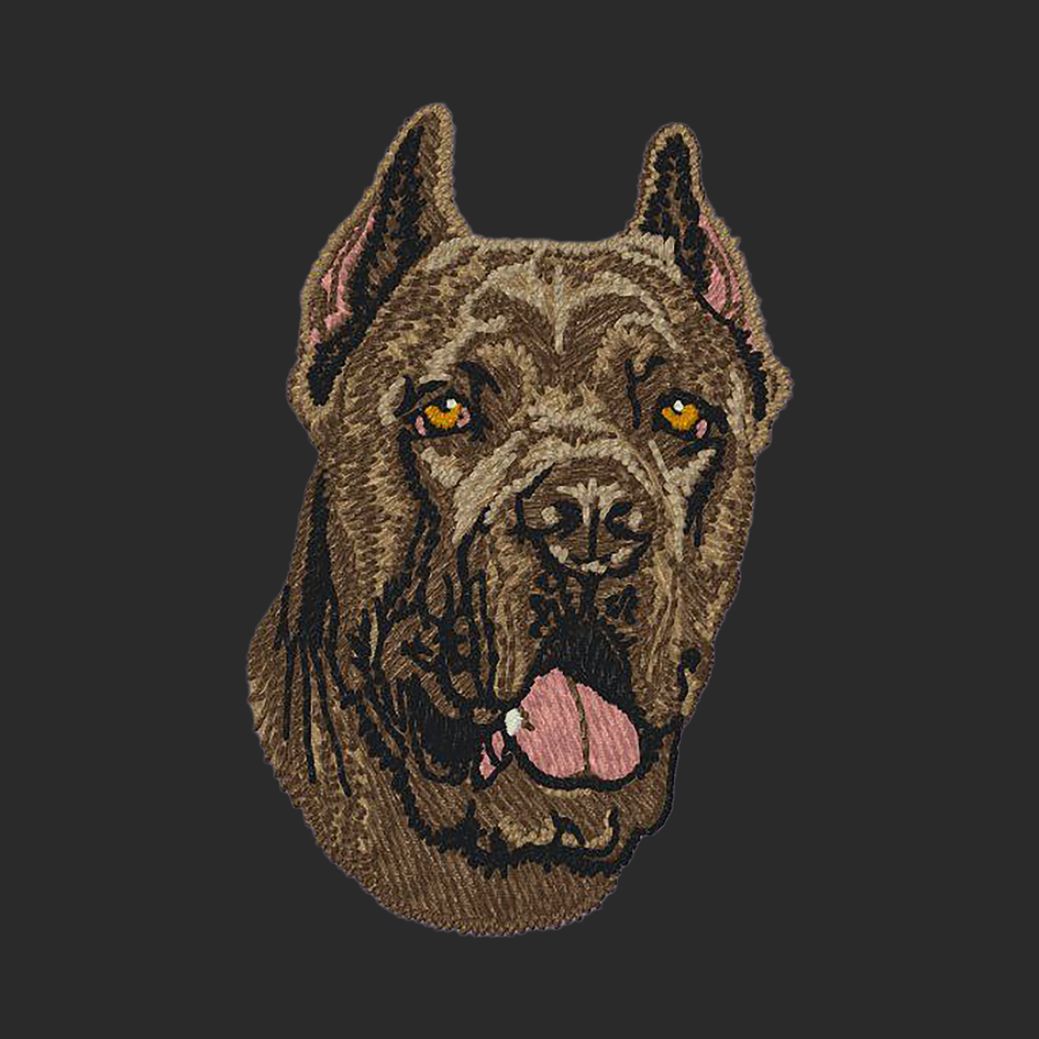 Cane Corso Embroidered Wearable Blanket