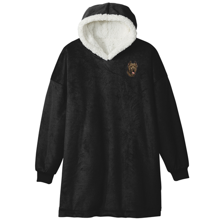 Cane Corso Embroidered Wearable Blanket