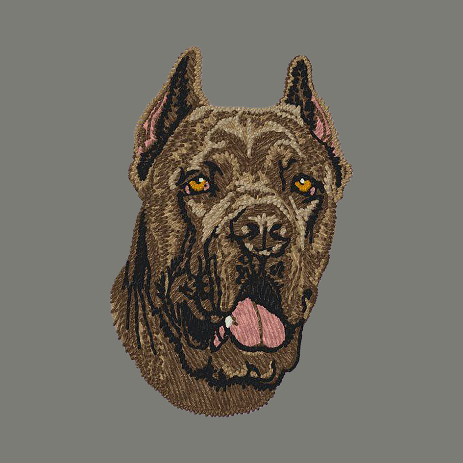 Cane Corso Embroidered Wearable Blanket
