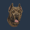 Cane Corso Embroidered Wearable Blanket