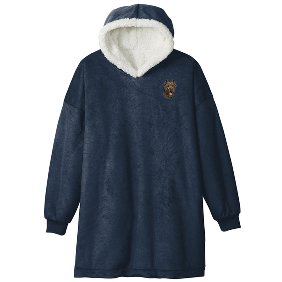 Cane Corso Embroidered Wearable Blanket