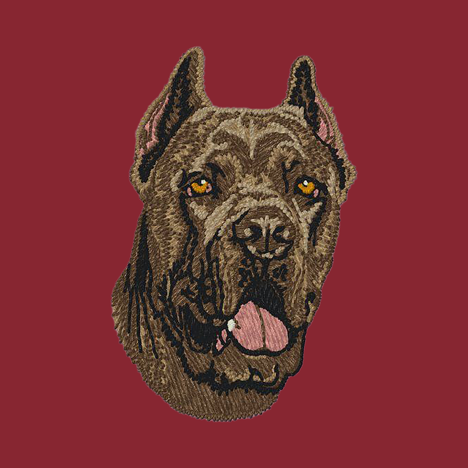 Cane Corso Embroidered Wearable Blanket